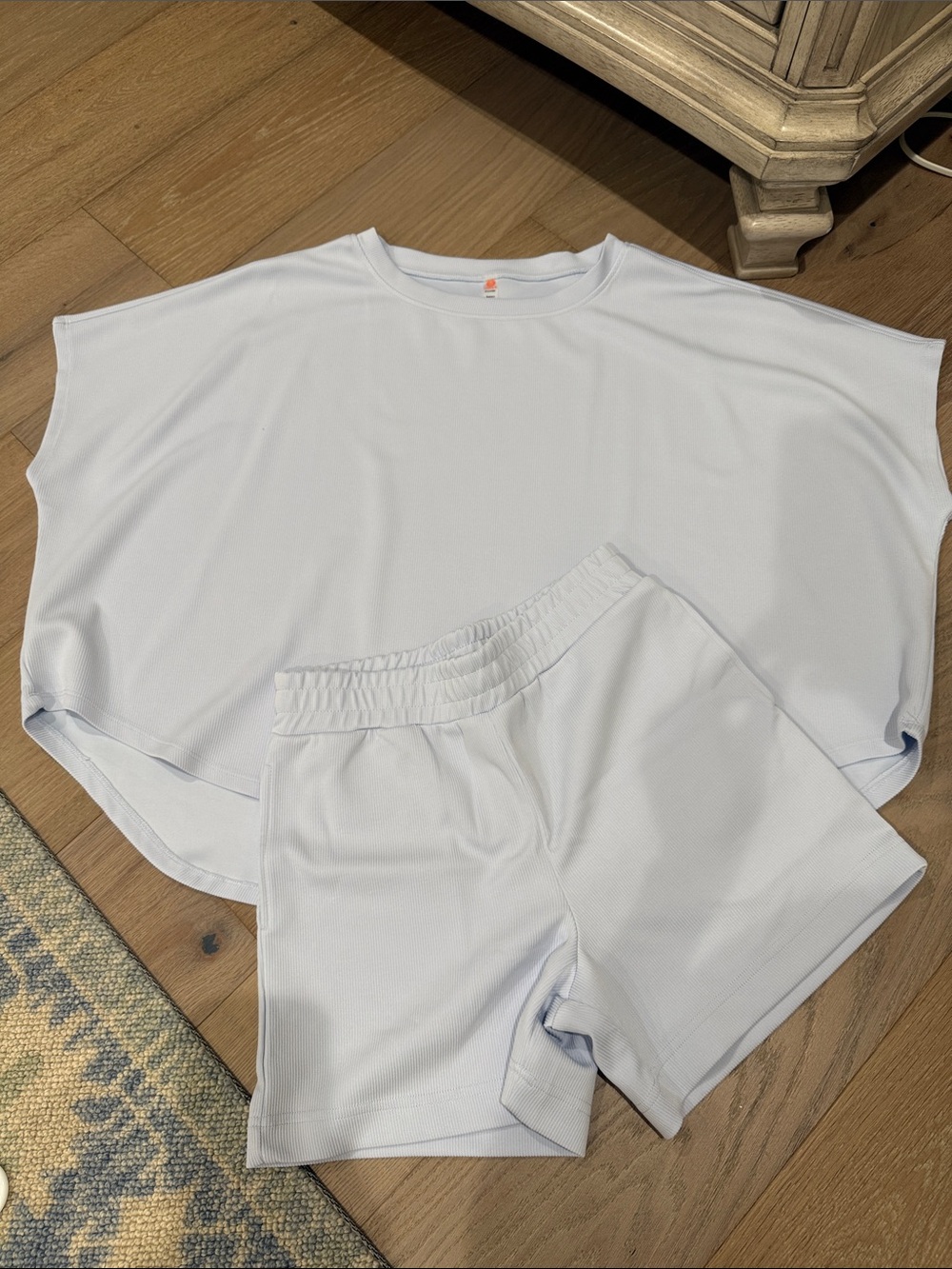 Light Blue Relaxed Top & Shorts Set from ShopTalulah - NWOT